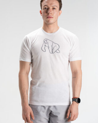 T-shirt blanco hombre