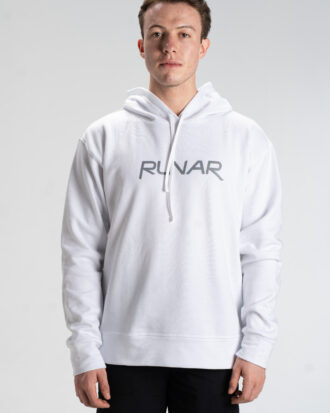 Hoodie blanco con mangas