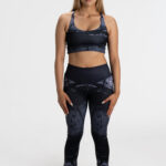 Leggins Negro con Gris