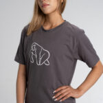 T-shirt gris dama