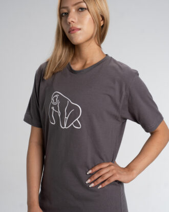 T-shirt gris dama