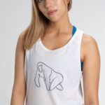 Tank blanco dama