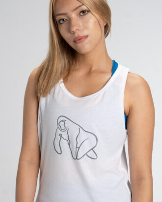 Tank blanco dama