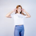 Crop Top Blanco Logo